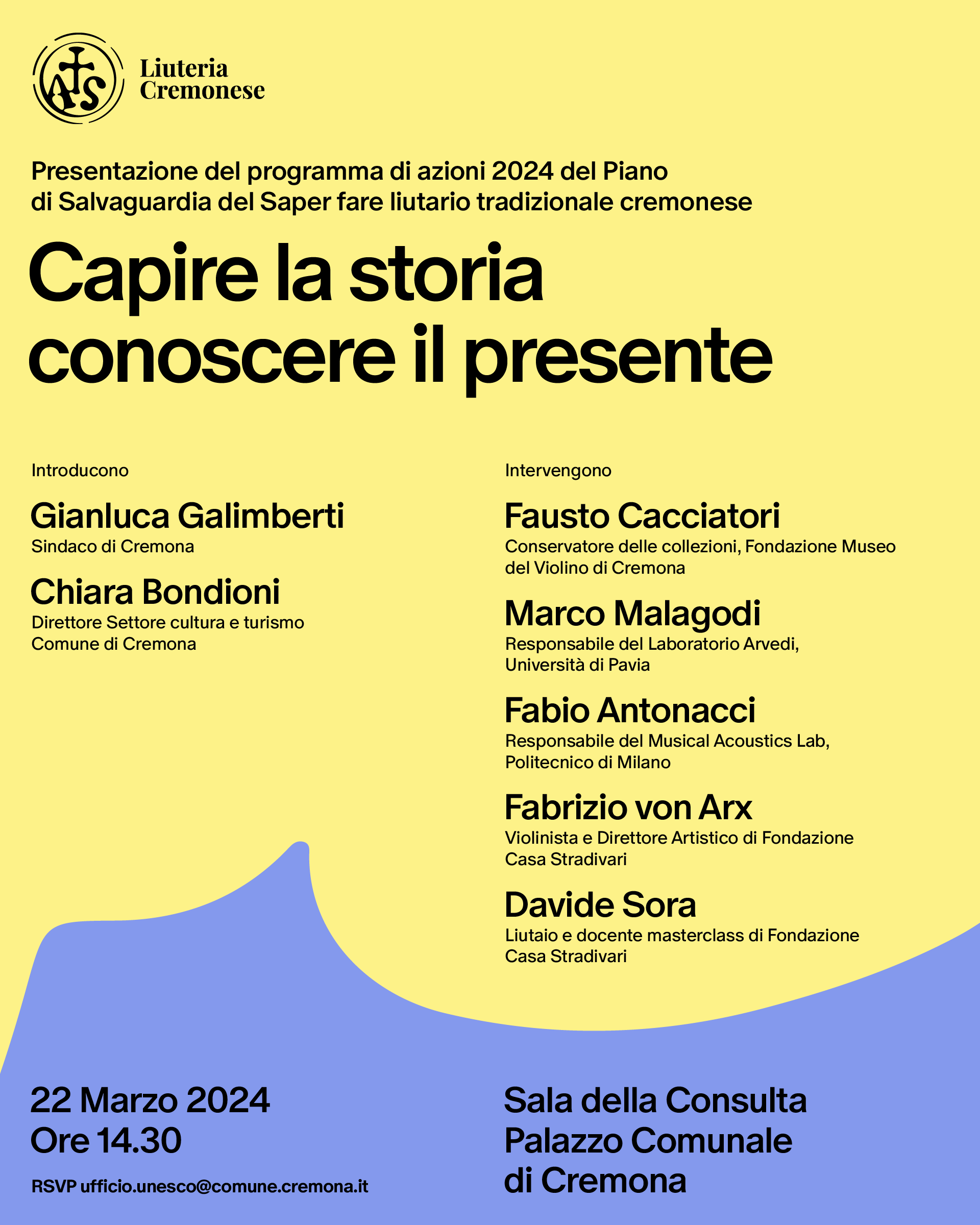 programma 22 marzo